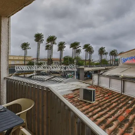2 Pieces A Marseillan-plage Avec Parking Et Climatisation - Fr-1-326-853 *